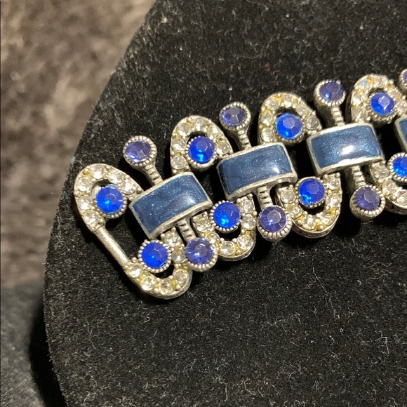 Elegant‎ Blue and Silver Bracelet 8070 Sapphire Blues main image 9